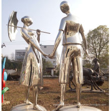 2016 New High Quality Stainless Steel Sculpture About Love Statue